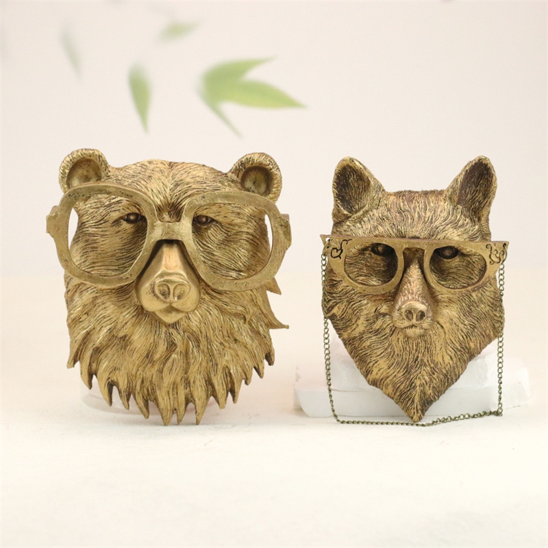 빈티지 구리 수지 동물 벽 장식, 소박한 동물 머리 벽 - Resin Art Wedding Gift 리뷰 및 가격
