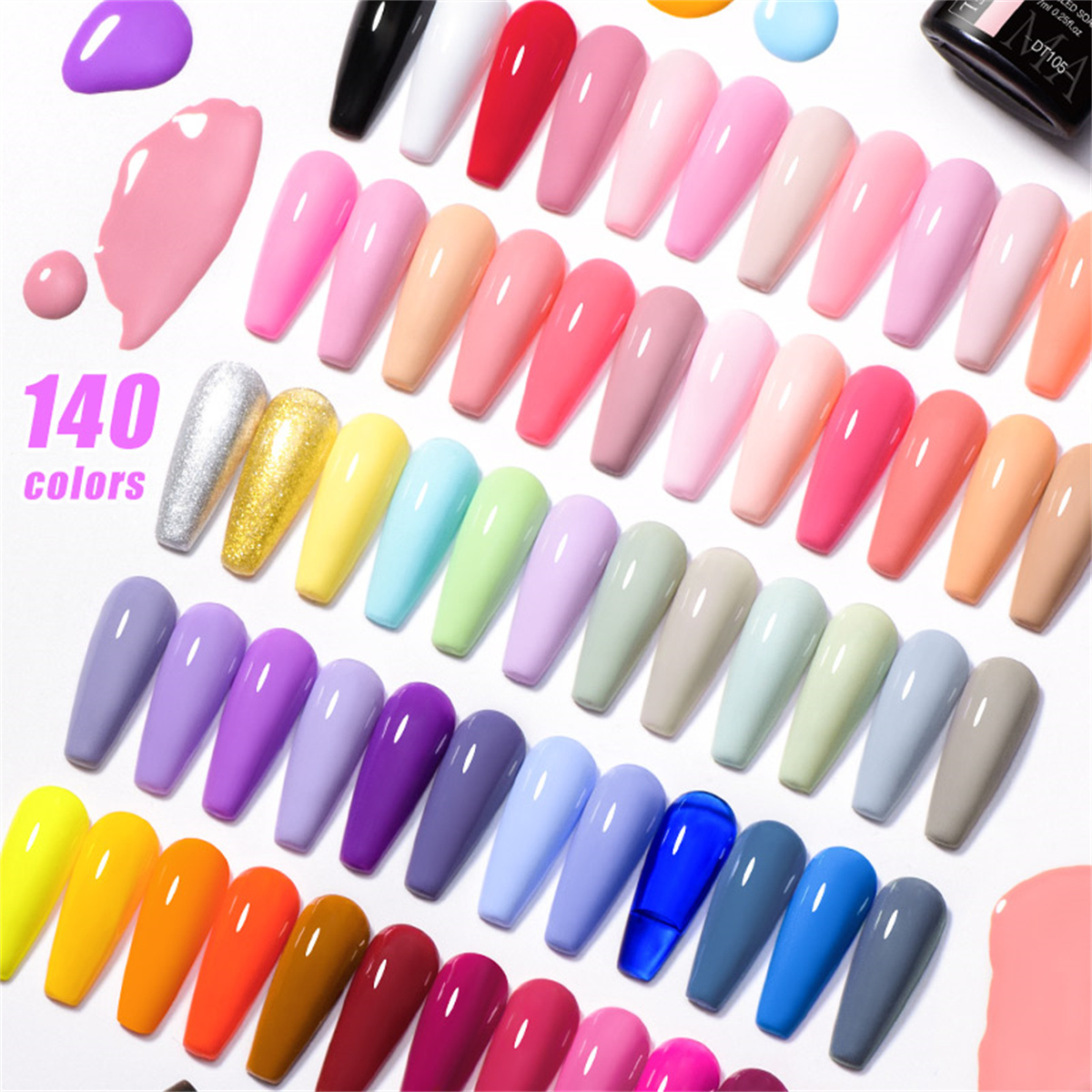 8 개/대 형광 젤 매니큐어 세트 여름 다채로운 세미  - Resin Art Equipment 리뷰 및 가격