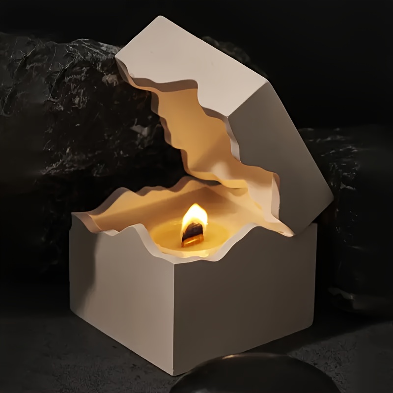 뚜껑이 있는 실리콘 몰드, 사각 및 원형 보석함 및 캔 - Resin Art Case 리뷰 및 가격