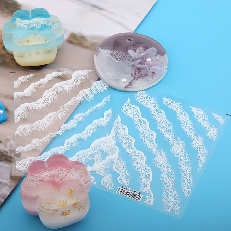 송진 웨이브 스티커 필러, 크리스탈 에폭시 송진 충전  - Resin Art Equipment 리뷰 및 가격